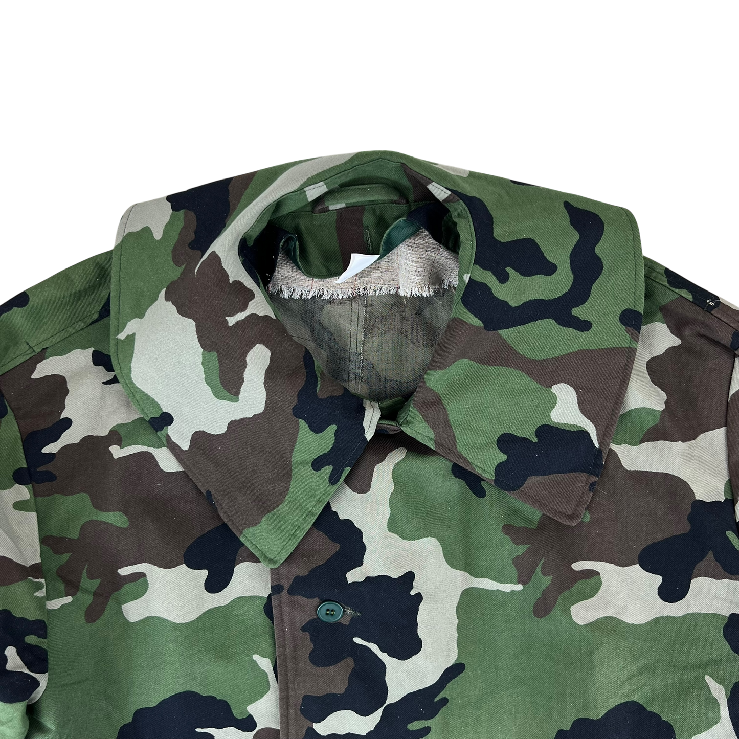 Slovak Army M97 Camouflage Dispatch Trench Coat - XX Large