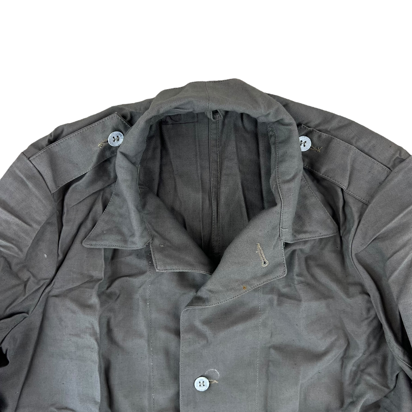 Swedish Army M40 "Grötrock" Brown Work Jacket - Medium
