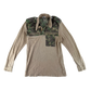 Romanian Army M2017 Woodland Camouflage Polo Top - Small