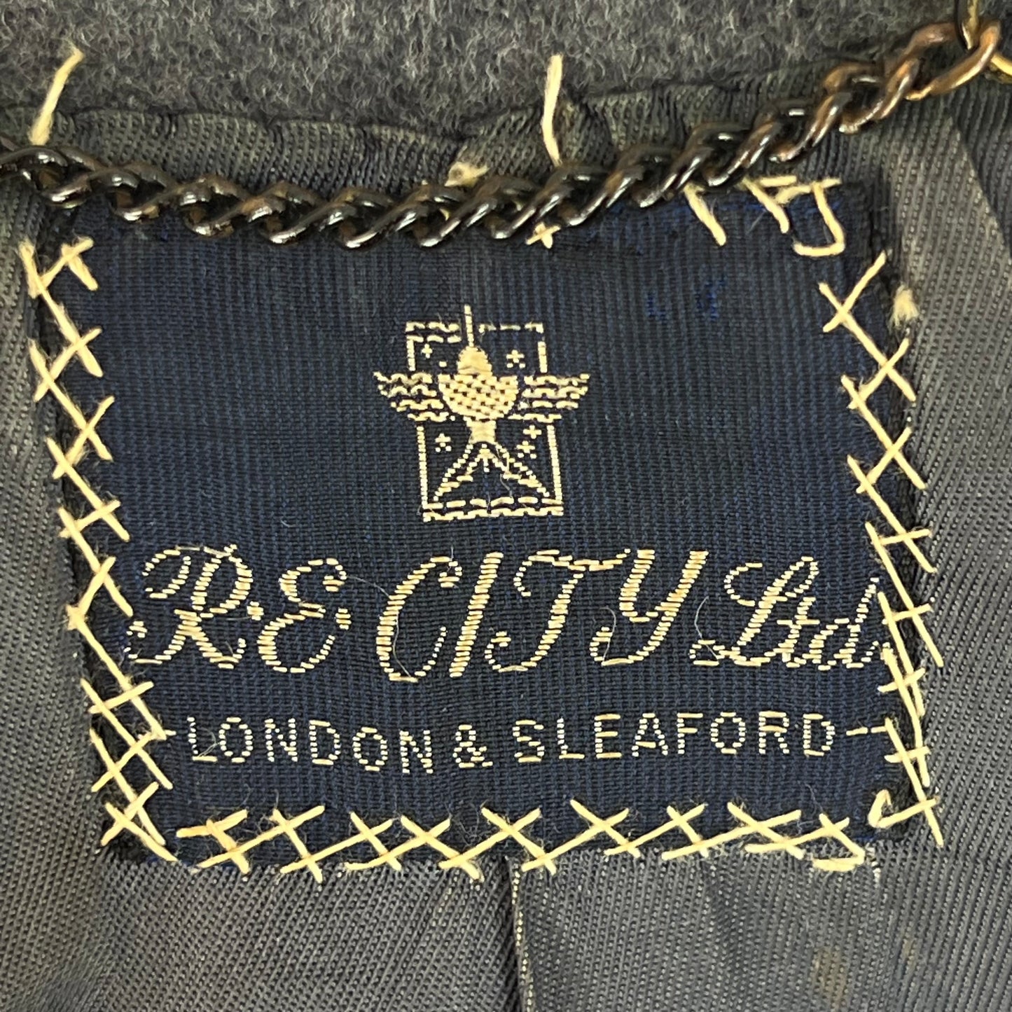 British RAF 60's "Crombie" Wool Greatcoat - Small