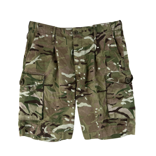 British Army MTP Camouflage Shorts - W36