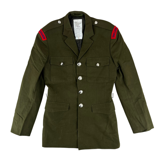 British Army 1980 Pattern No. 2 Olive Green Dress Jacket - The Life Guards - Medium 182/100