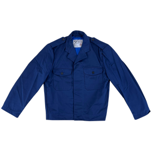 Swedish Navy Blue Work Utility Jacket - Medium
