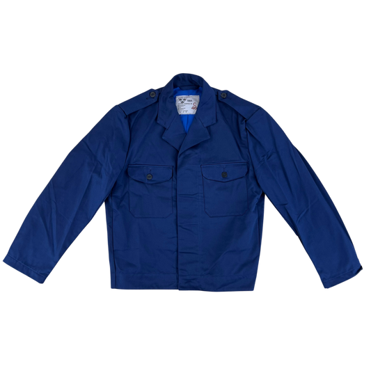 Swedish Navy Blue Work Utility Jacket - Medium