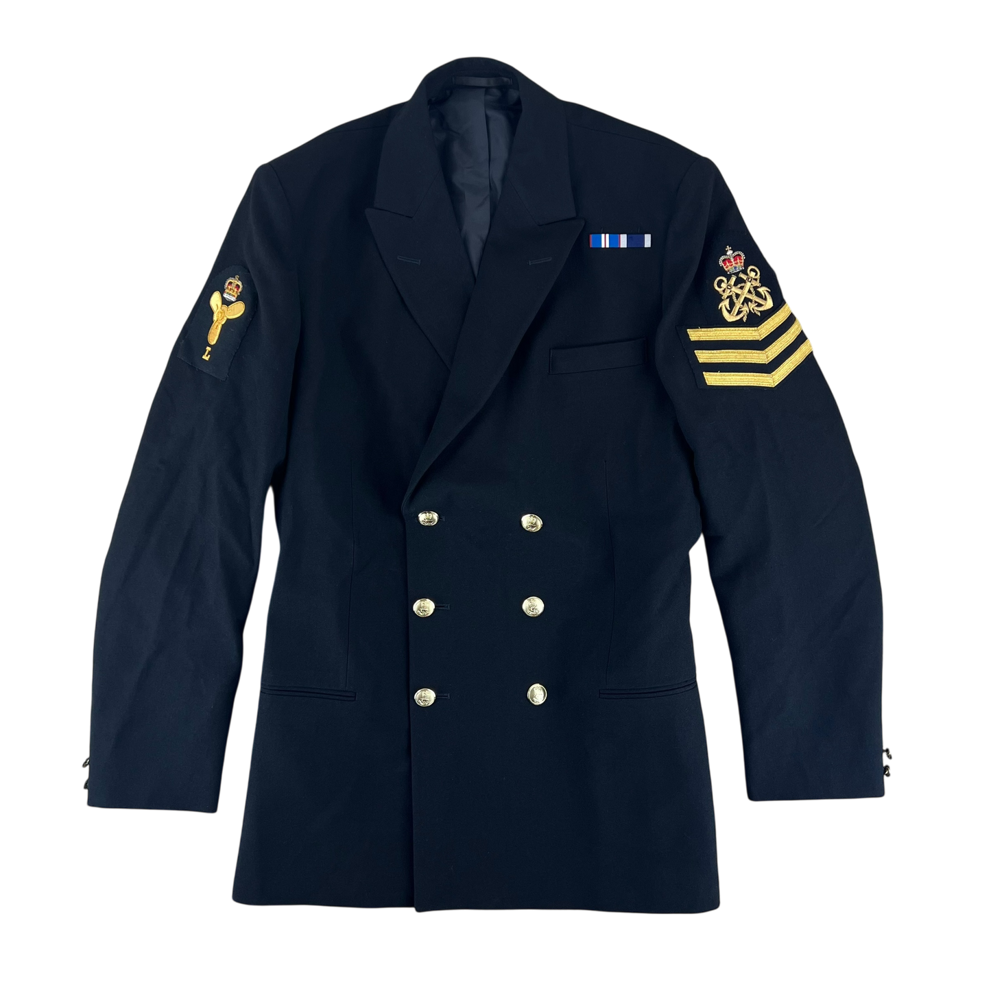 British Royal Navy Officer's No 1B Class 1 Dress Jacket - Large