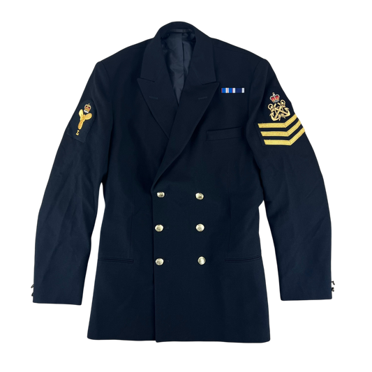 British Royal Navy Officer's No 1B Class 1 Dress Jacket - Large