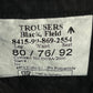 British Army SAS S95 Black Field Trousers - W28 L30