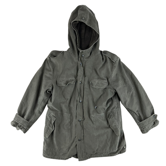 German Army Olive Drab Parka w Thermal Liner - Large Gr8