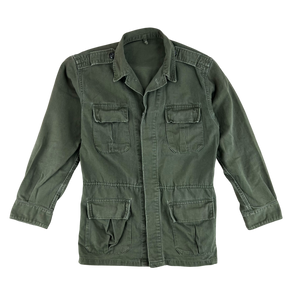 Greek Army 60s Olive Green Jacket - Medium