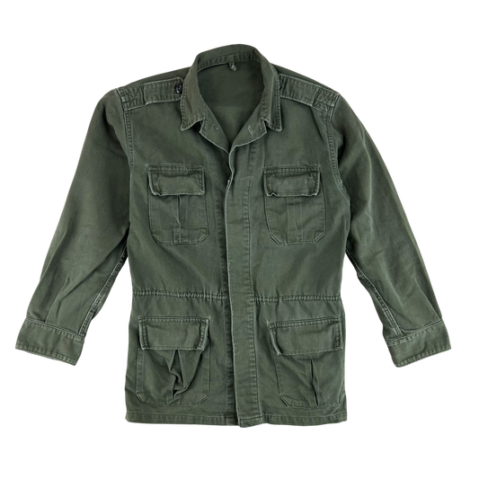 Greek Army 60s Olive Green Jacket - Medium