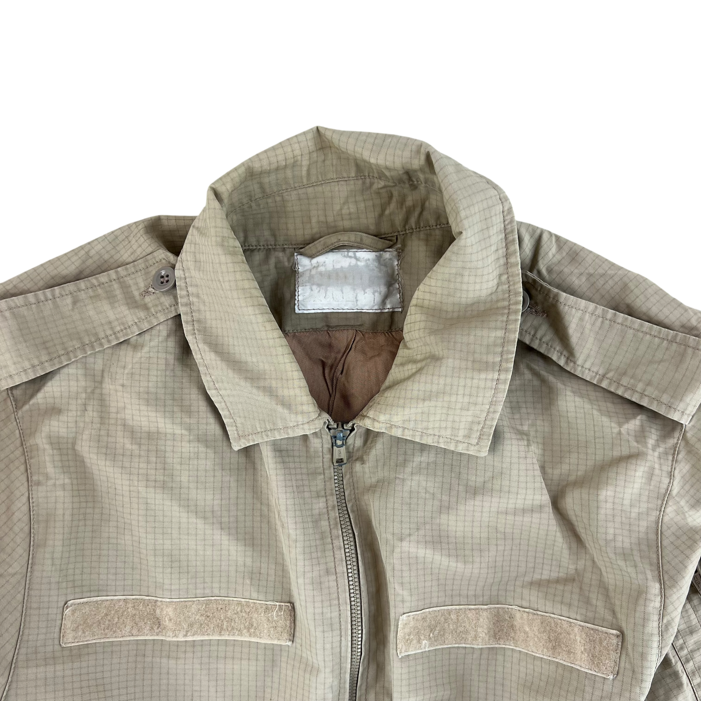 Romanian Army Tan Ripstop Blouson Jacket - Large
