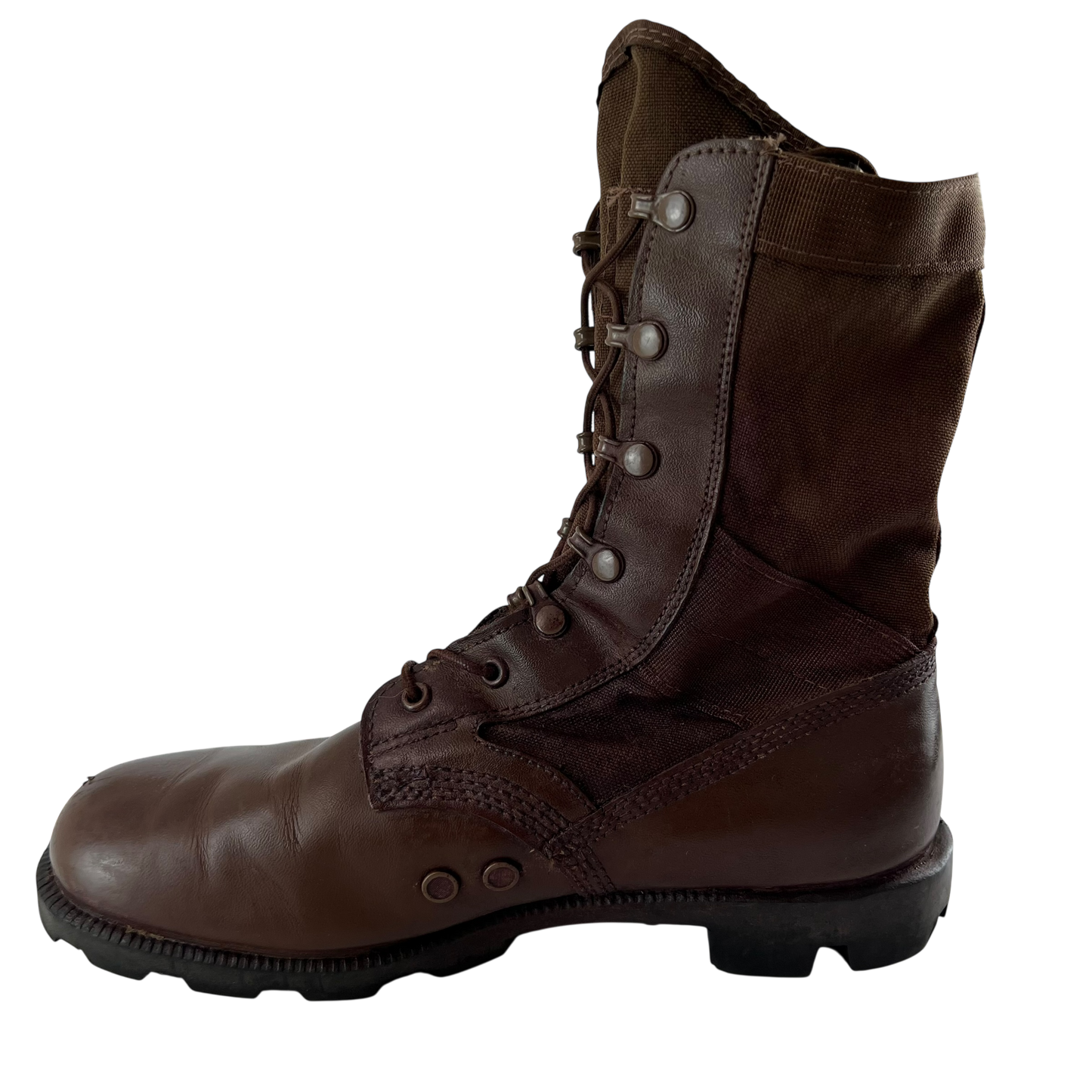 British Army WP Brown Jungle Combat Boots - Size 8M