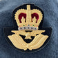 British RAF Beret w/ Officer's Badge - X Small 53cm