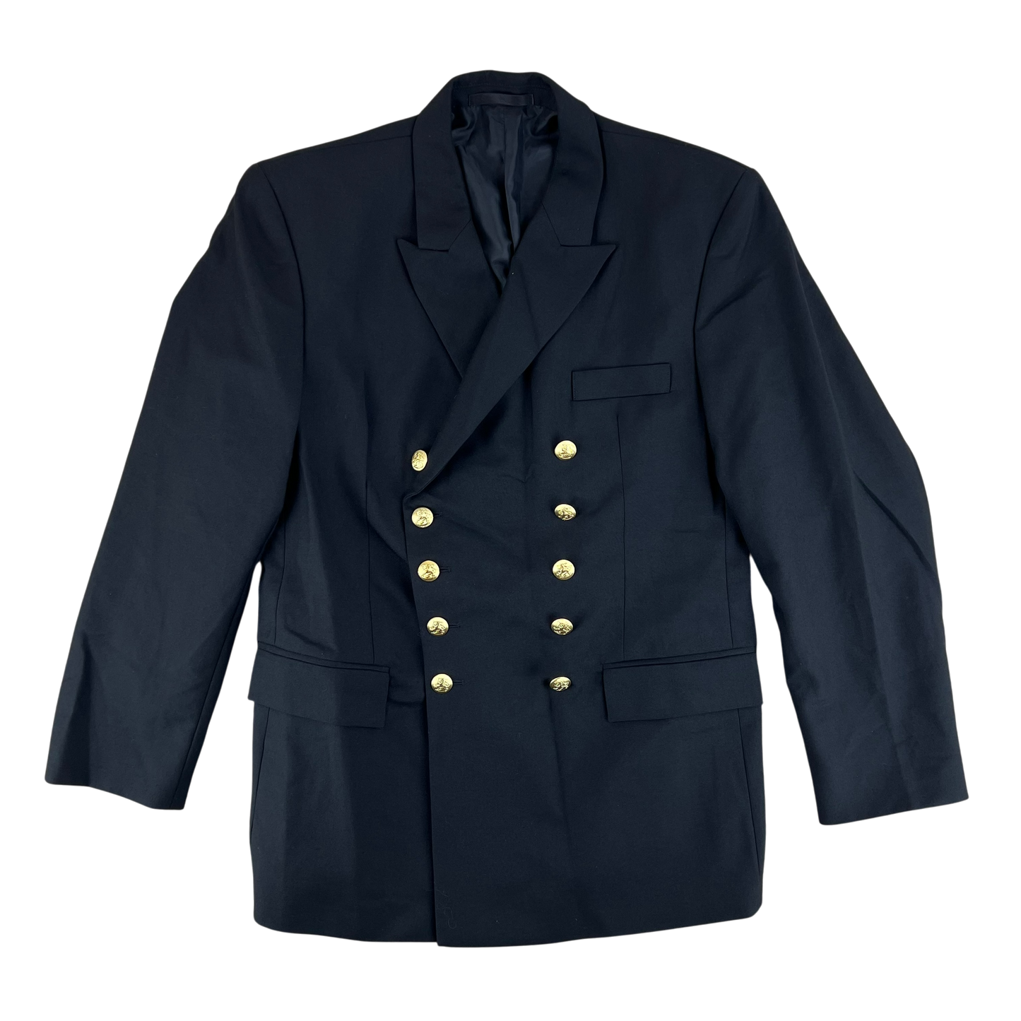 Finnish Navy M83 Black Dress Blazer Jacket - Large