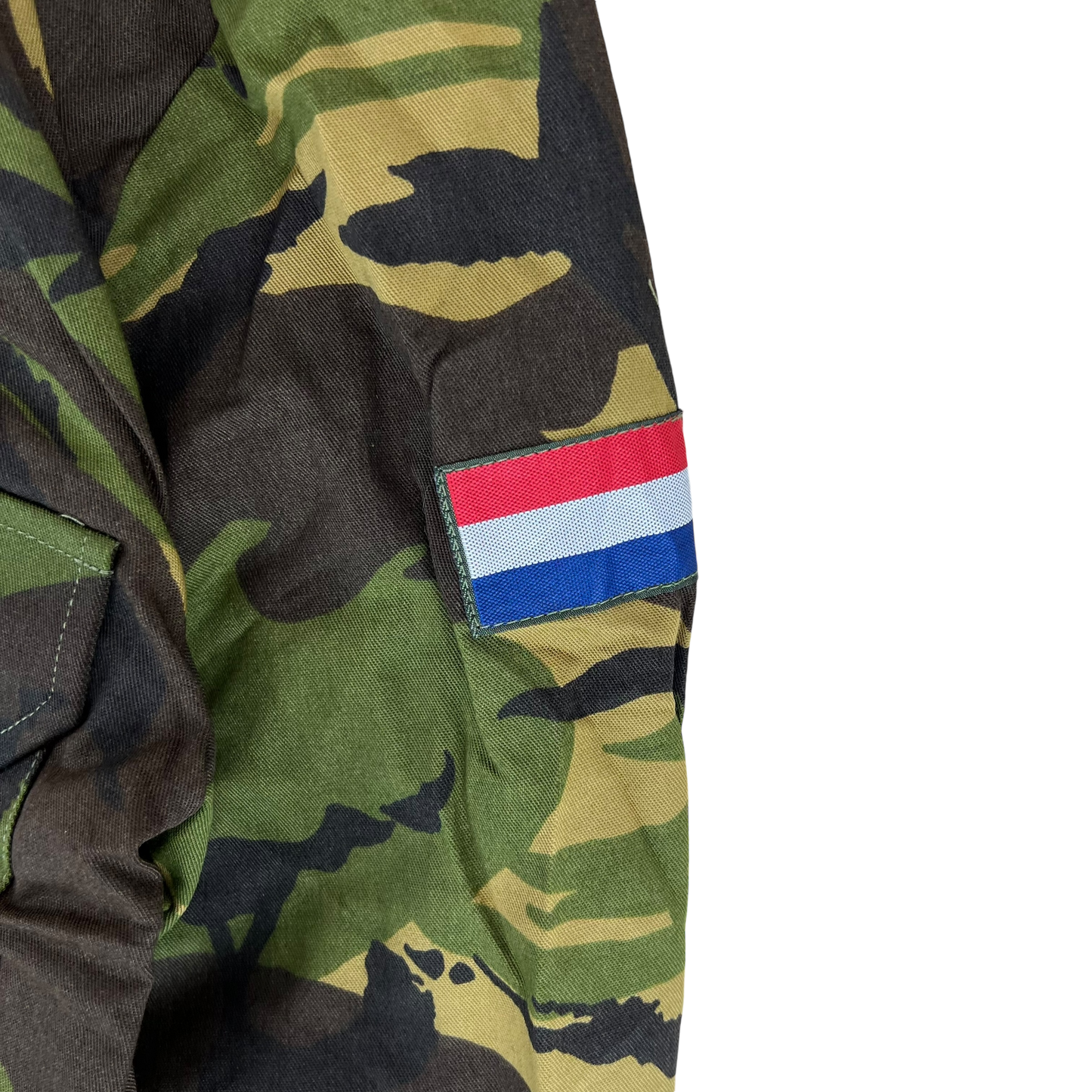 Dutch Army Field Shirt DPM Woodland Camouflage Long Sleeve - Medium