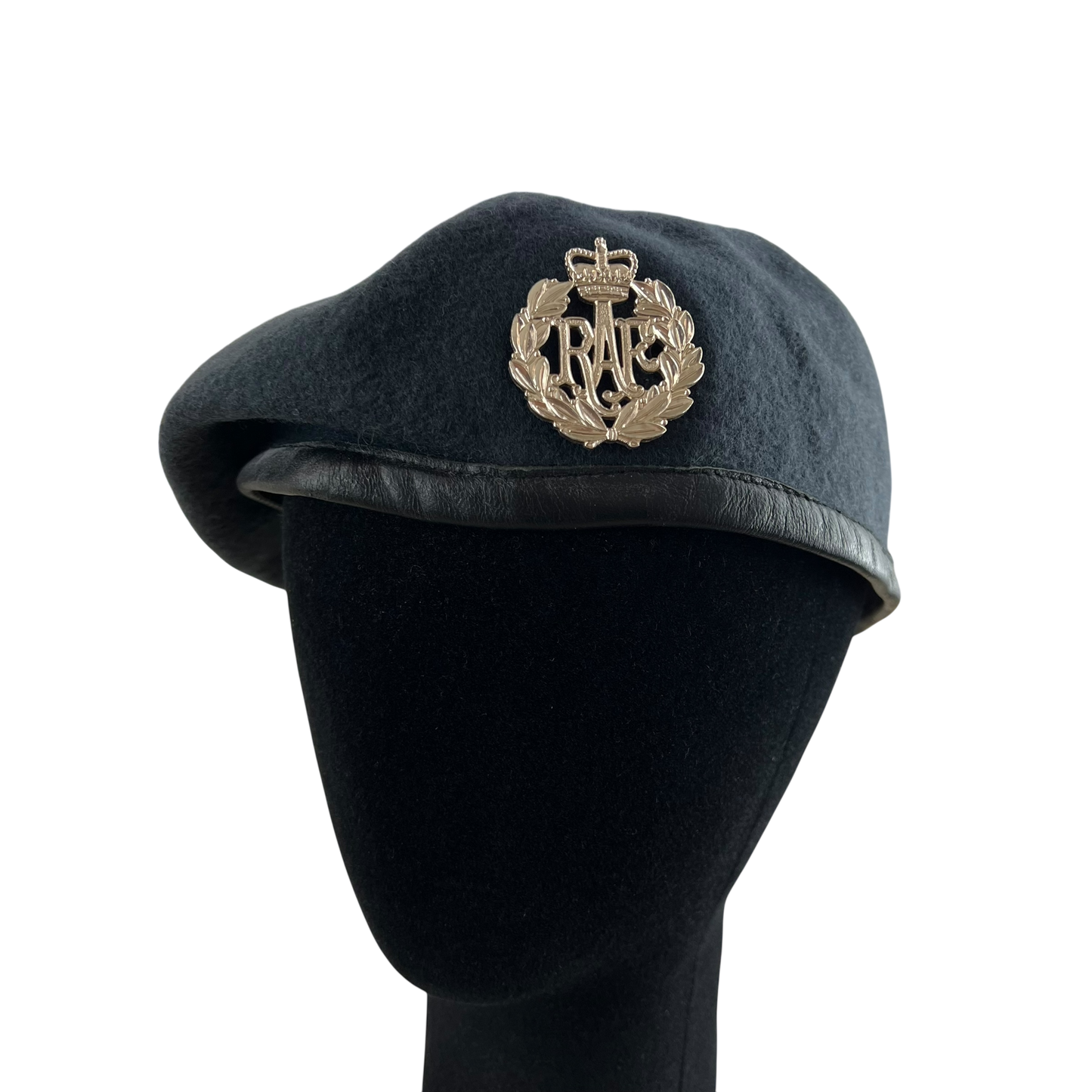 British RAF Beret w/ Badge - Medium 58cm