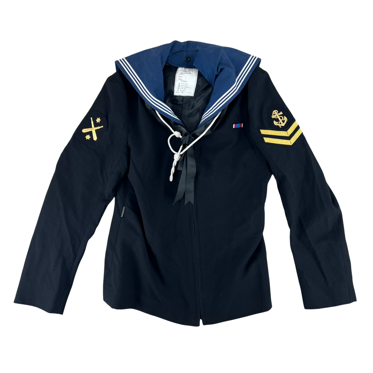 British Royal Navy Class II Jumper Sailor's Top - Medium