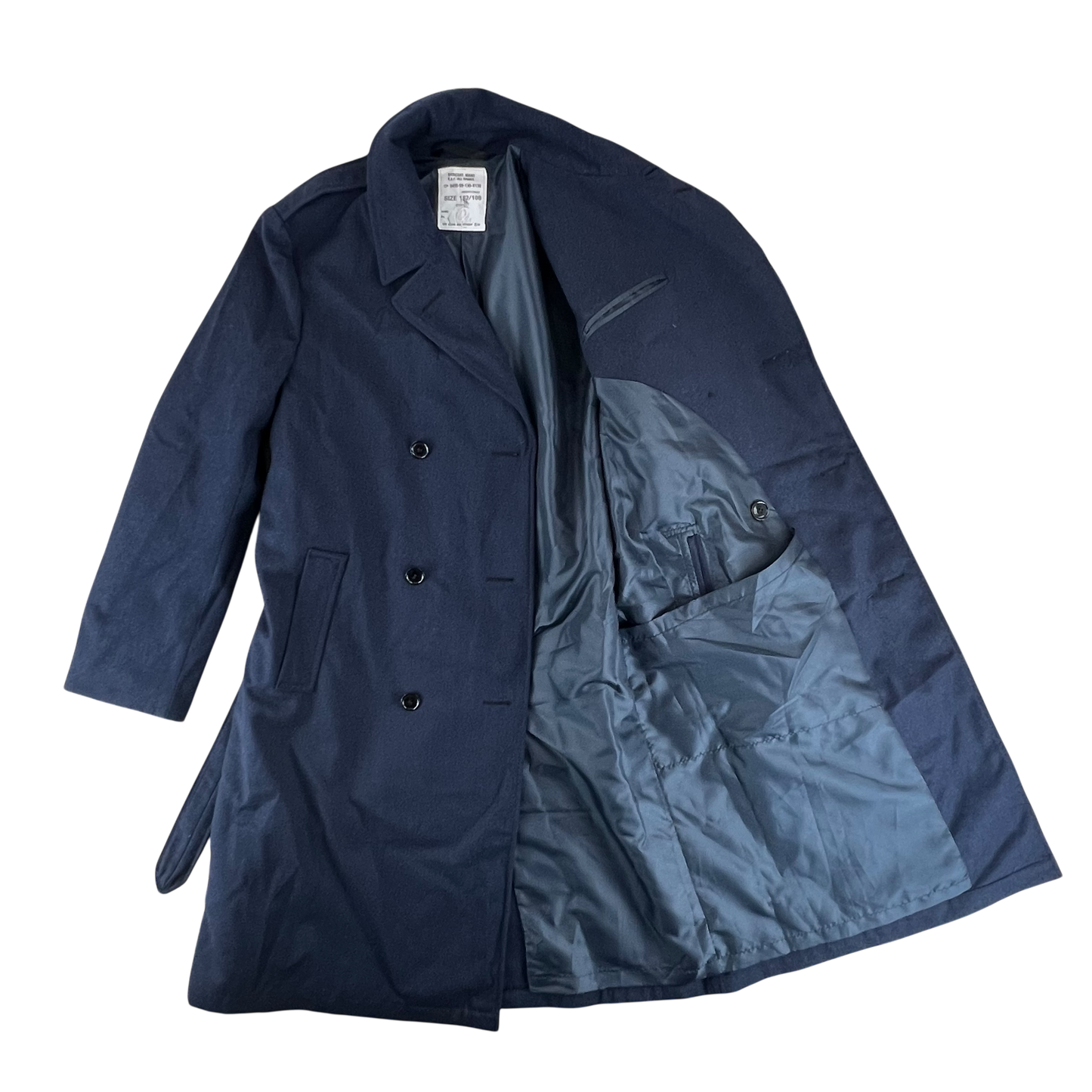 British Royal Air Force Raincoat Trench Coat - Large