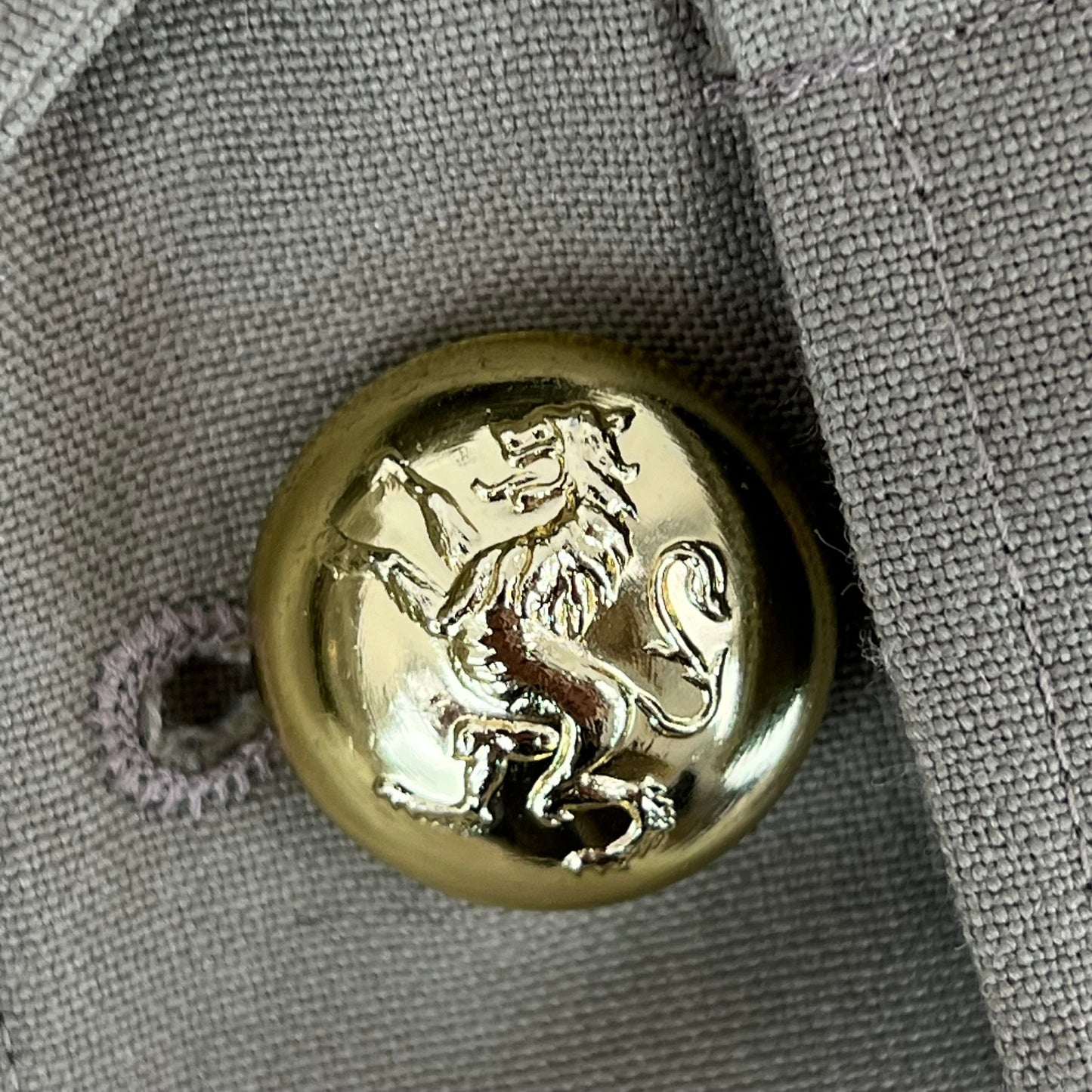 Belgian Army Stone Tropical Dress Jacket - Small