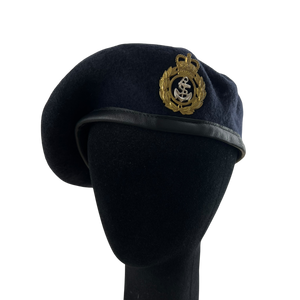 British Royal Navy Beret w/ Badge - Chief Petty Officer - Small 56cm