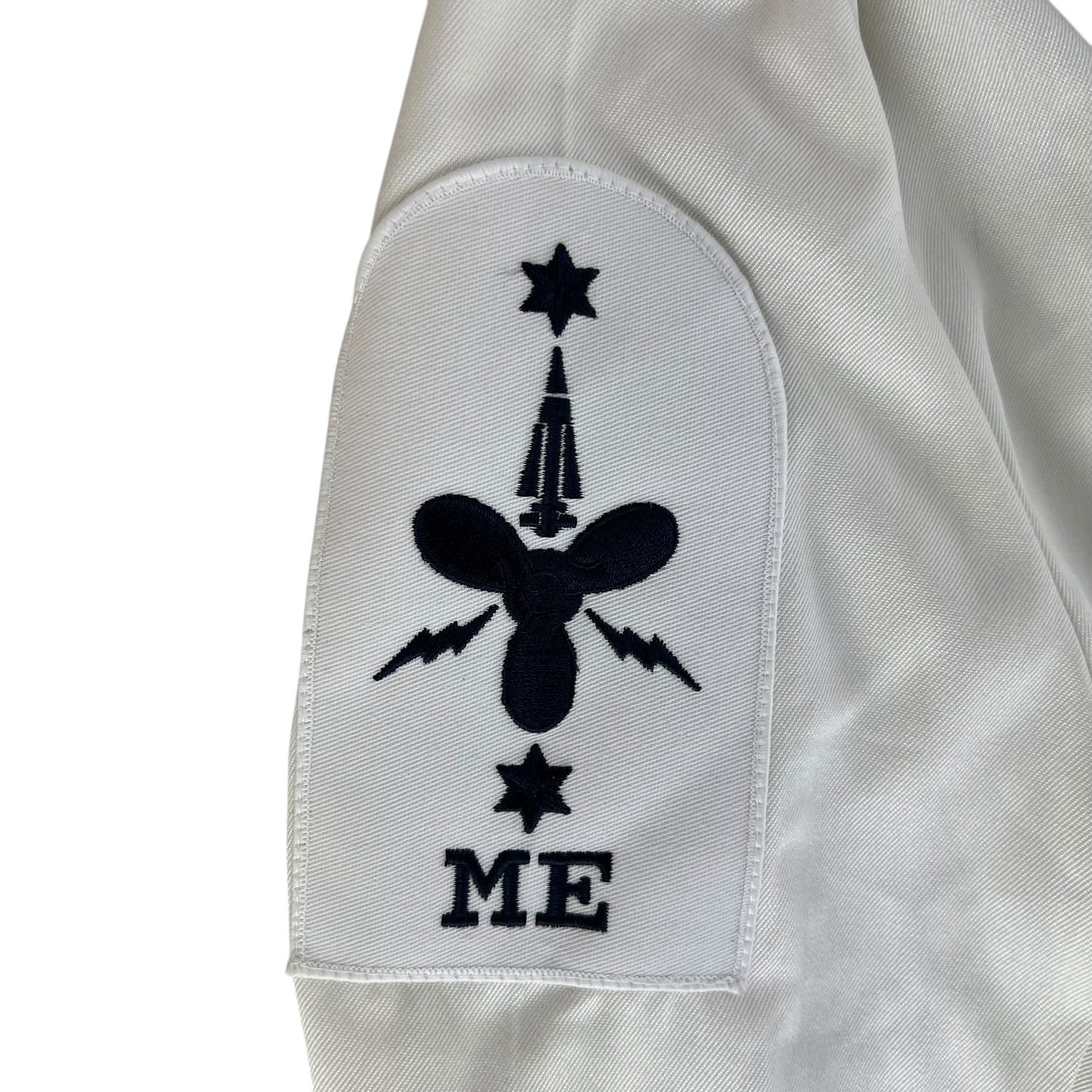 British Royal Navy Class II White Jumper Sailor's Top - X Large 188/120