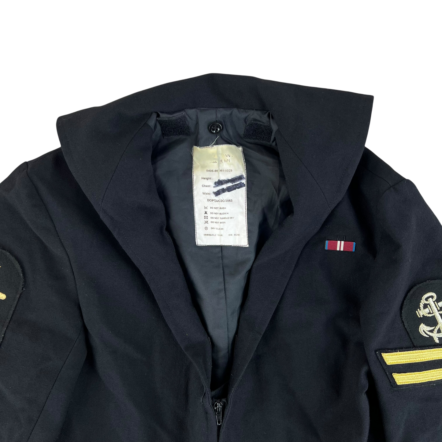 British Royal Navy Class II Jumper Sailor's Top - Medium 100R