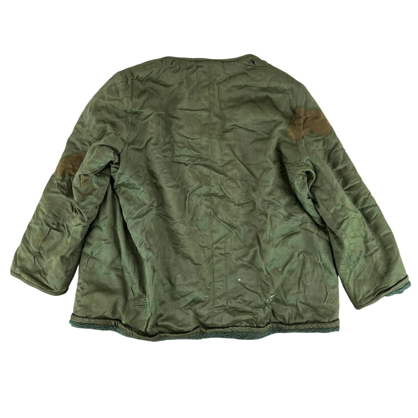 Greek Army M65 Faux Fur Jacket Liner - Medium