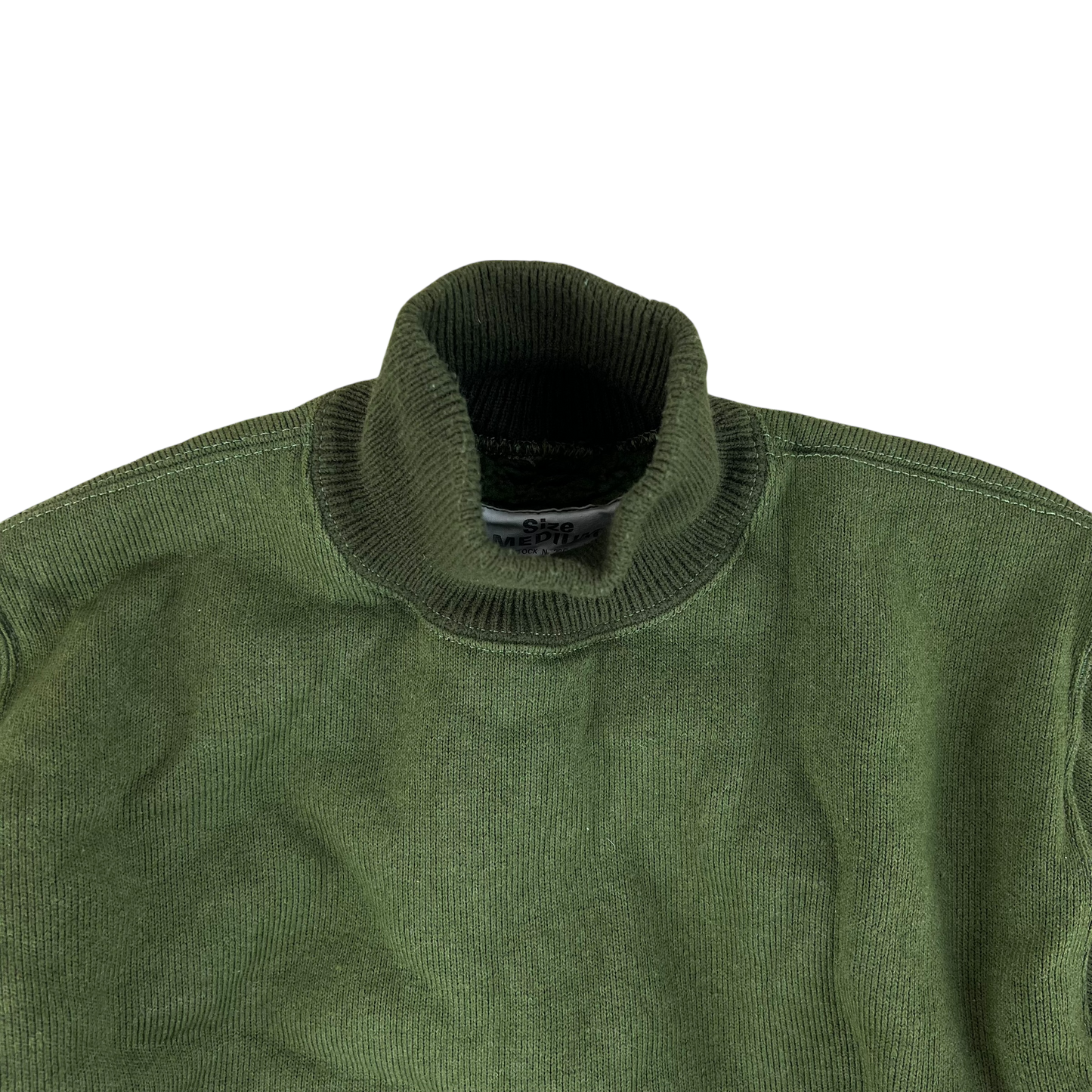 British RAF Aircrew Faux Fur Thermal Pullover Base Layer Top - Medium