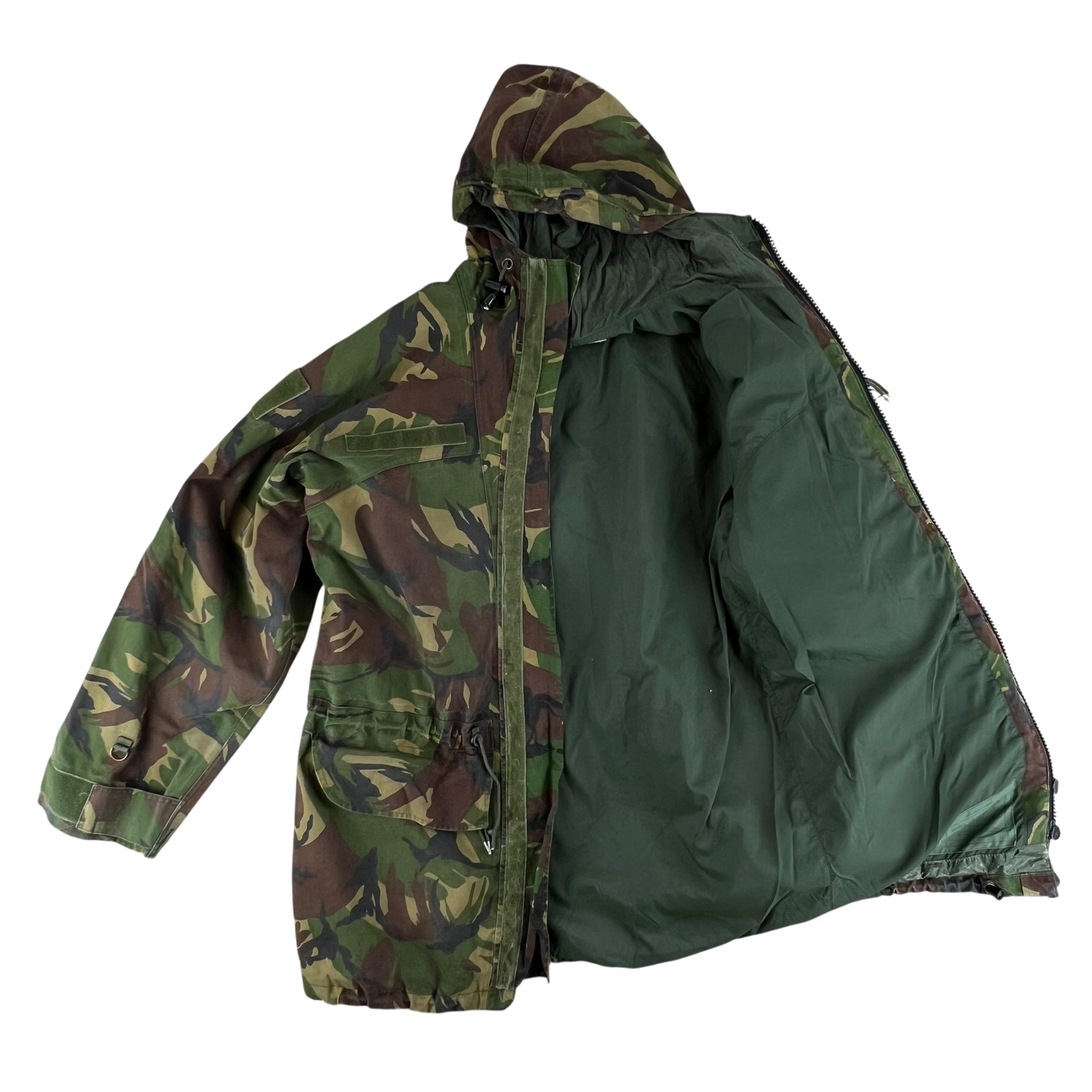 Dutch Army M93 DPM Woodland Camouflage MVP Parka - Large