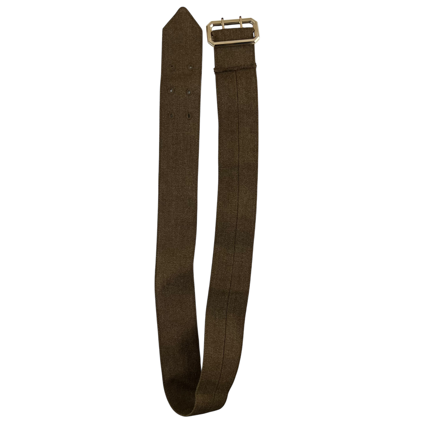 British Army No2 Dress Barracks Brown FAD Belt w/ Staybrite Buckle