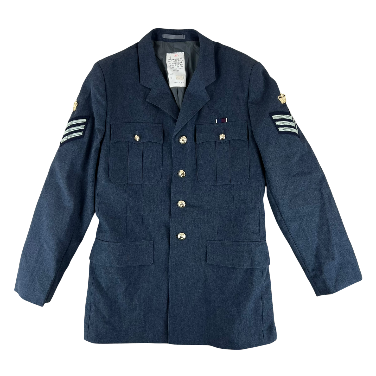 British Royal Air Force No. 1 O.A. Dress Jacket - Large 188/108