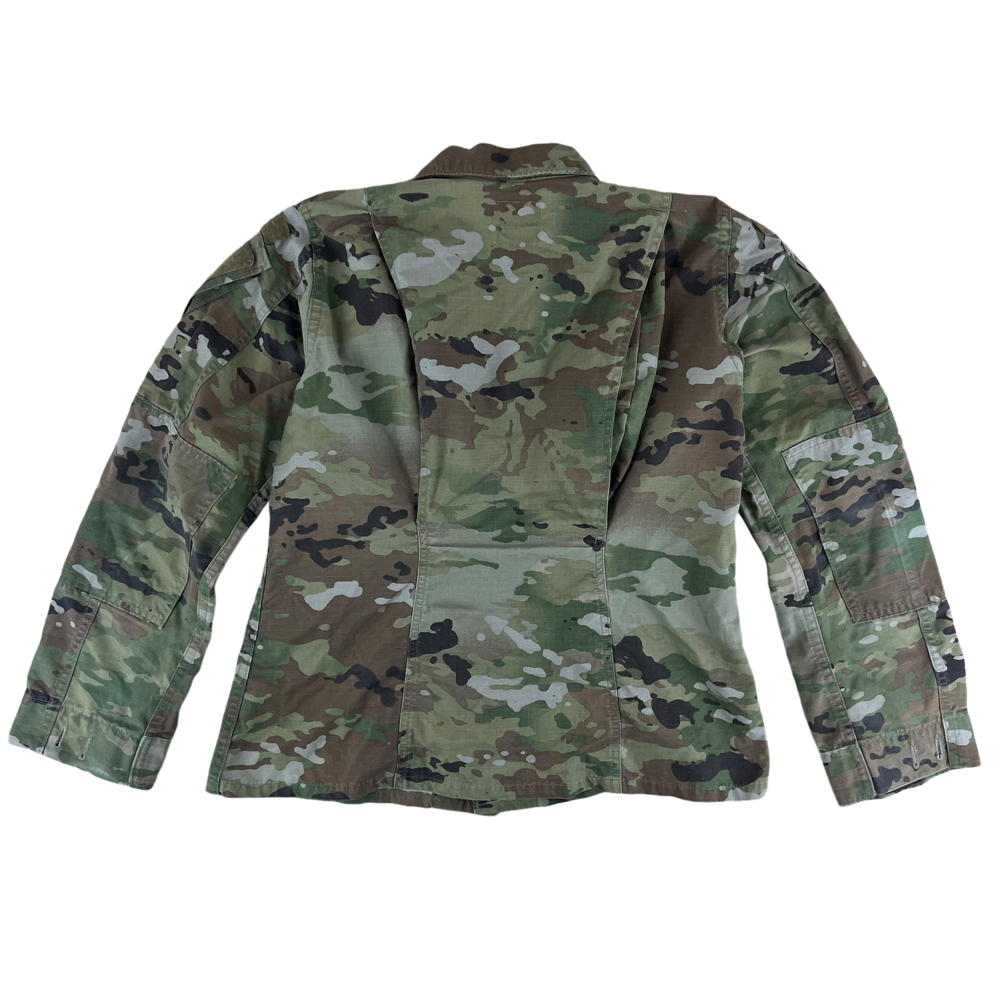 US Air Force Womens Multicam Camouflage Combat Jacket w/ Patches - Medium