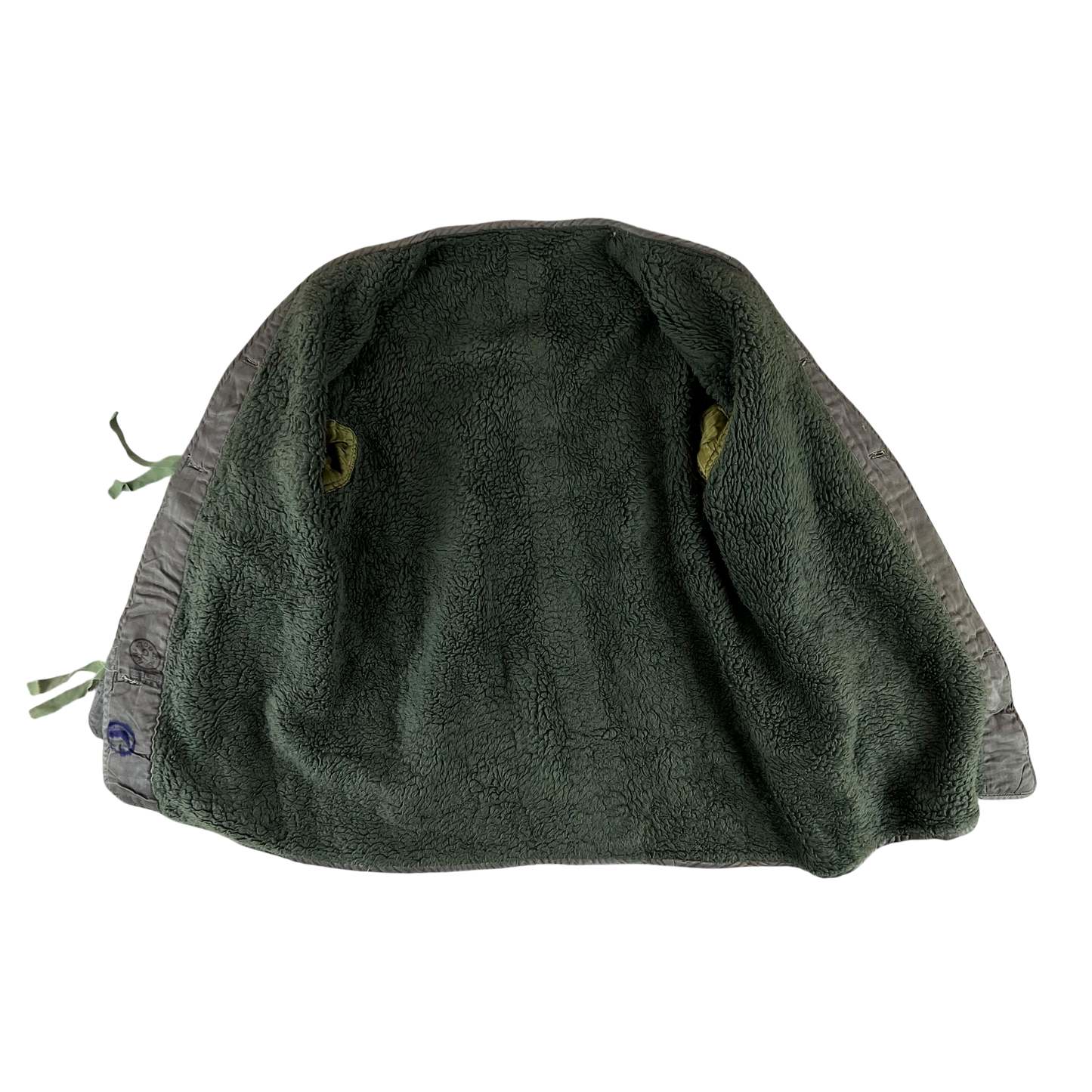 Greek Army M65 Faux Fur Jacket Liner - Medium