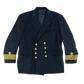 British Royal Navy 70s Dress Jacket - Royal Fleet Auxiliary - Large