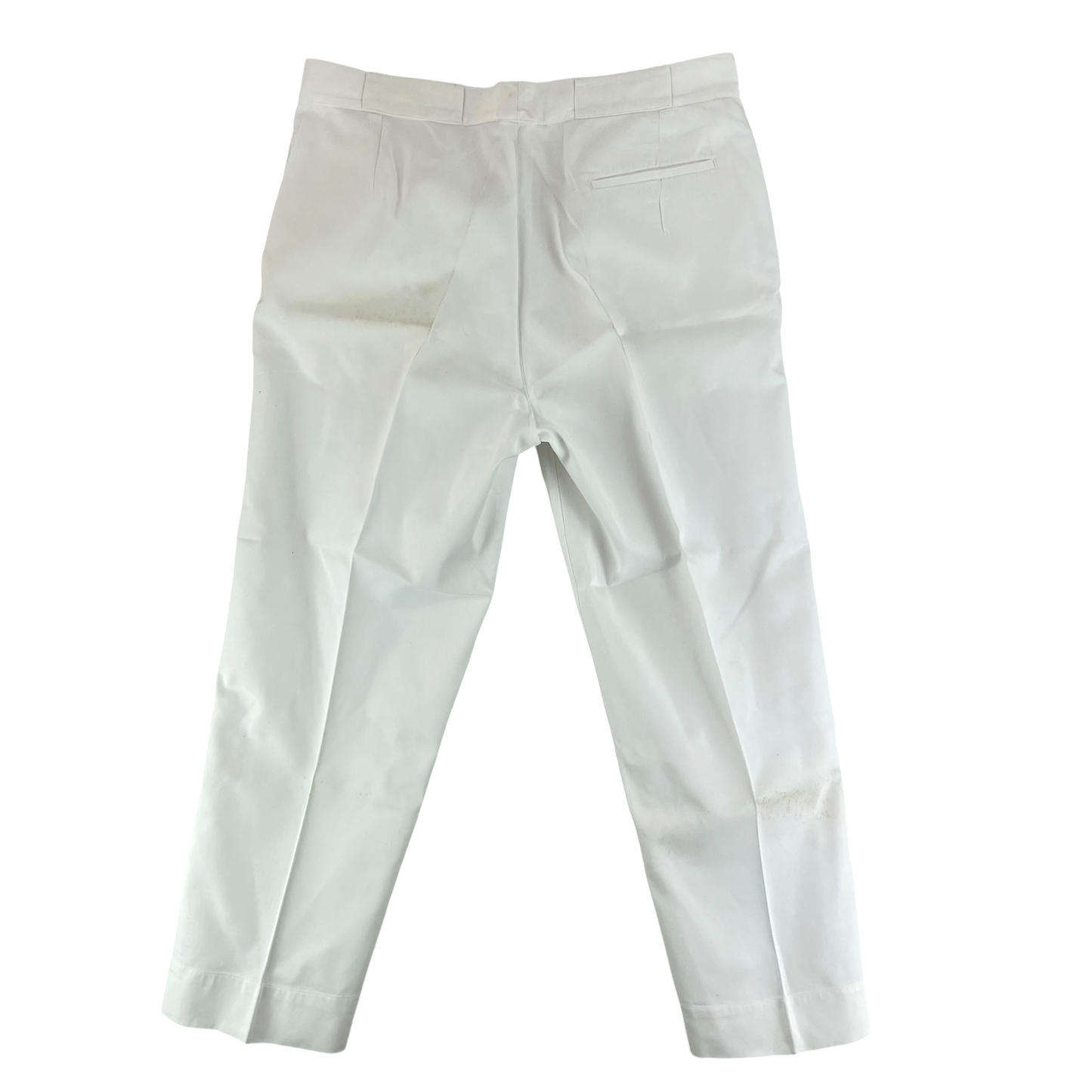 British Merchant Navy 50s Tropical White Trousers - W39 L31