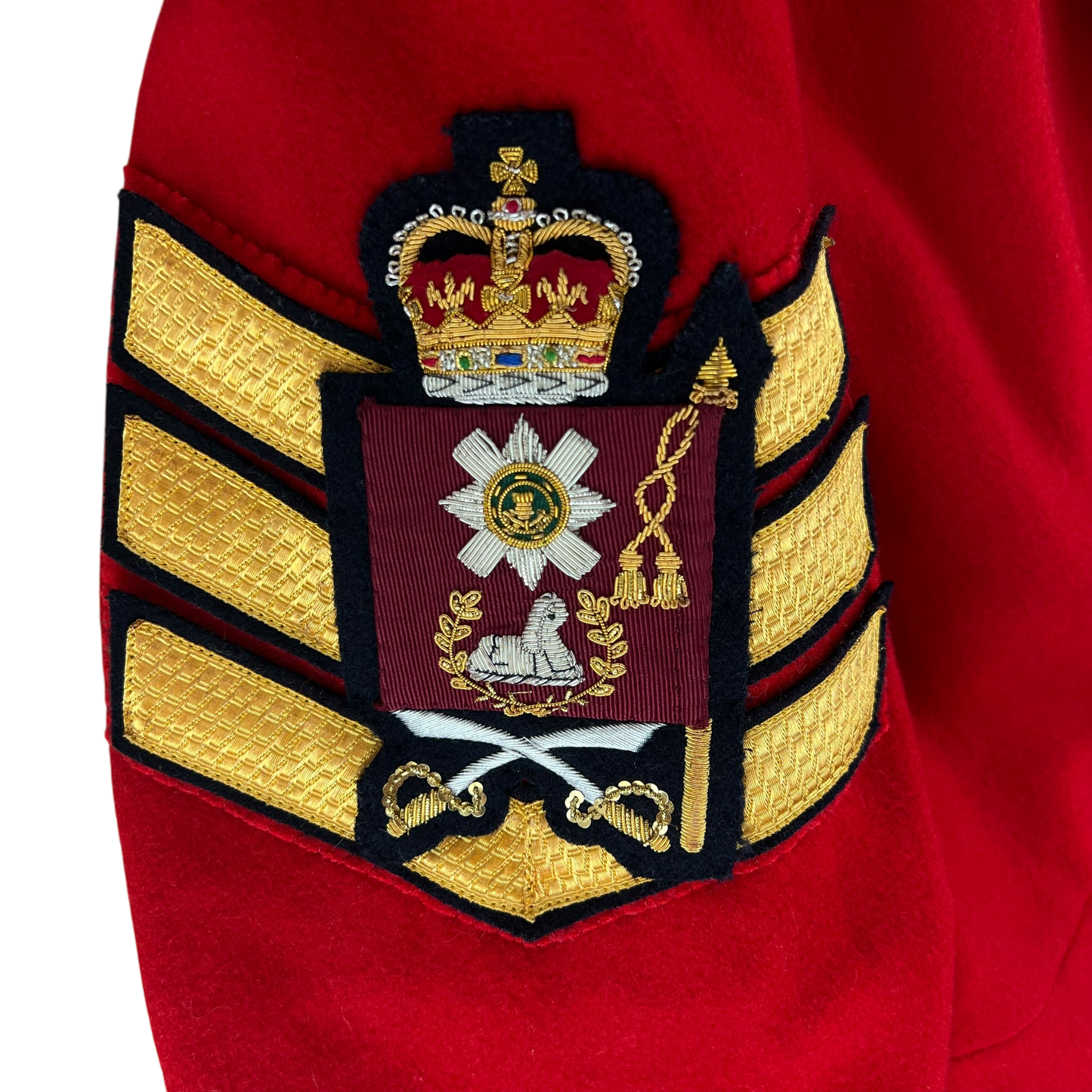 British Army Footguard's Jacket CQMS & Sergeants - Scots Guards - Large