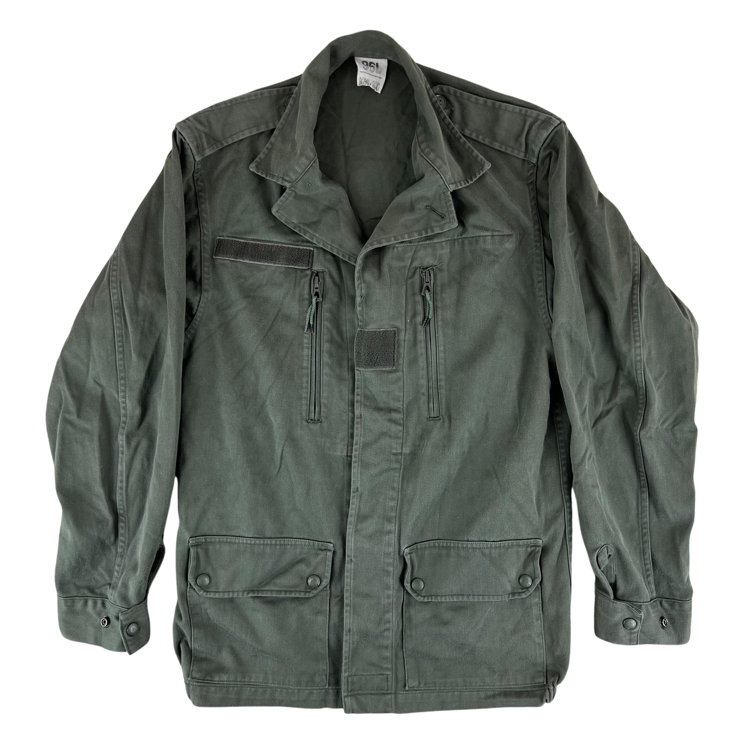 French Army F1 Olive Green Lightweight Jacket - Medium