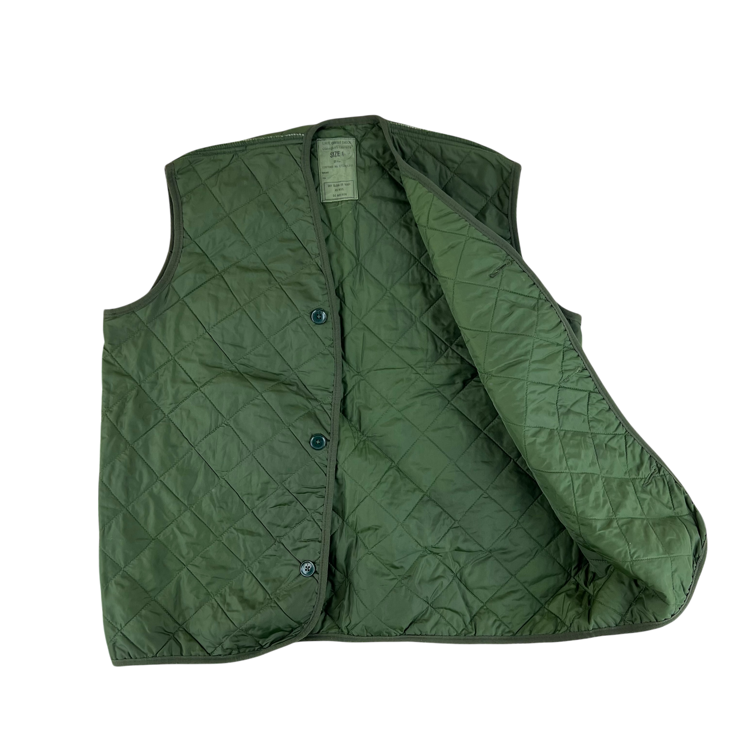 British Army Cold Weather Jacket Gilet Liner - Medium SIZE 1