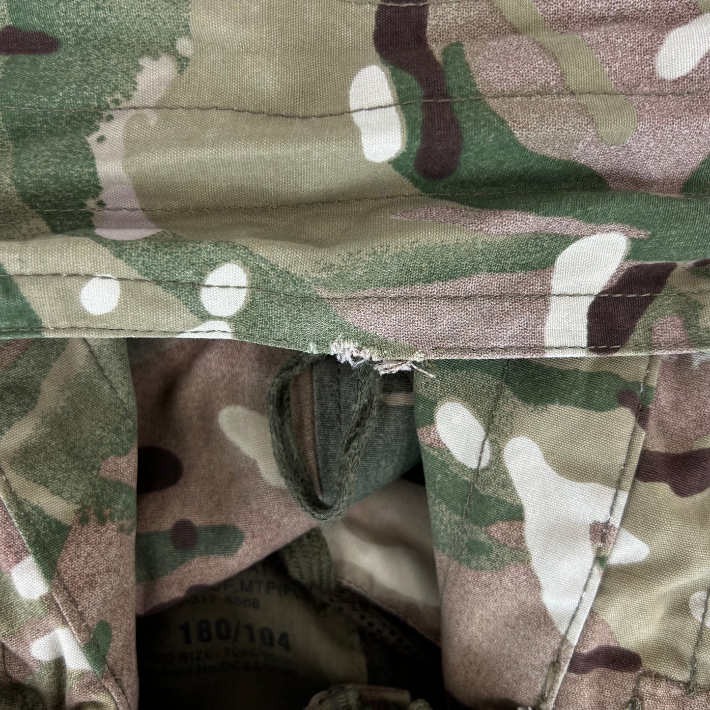 British Army MTP Camouflage Windproof Smock - Large
