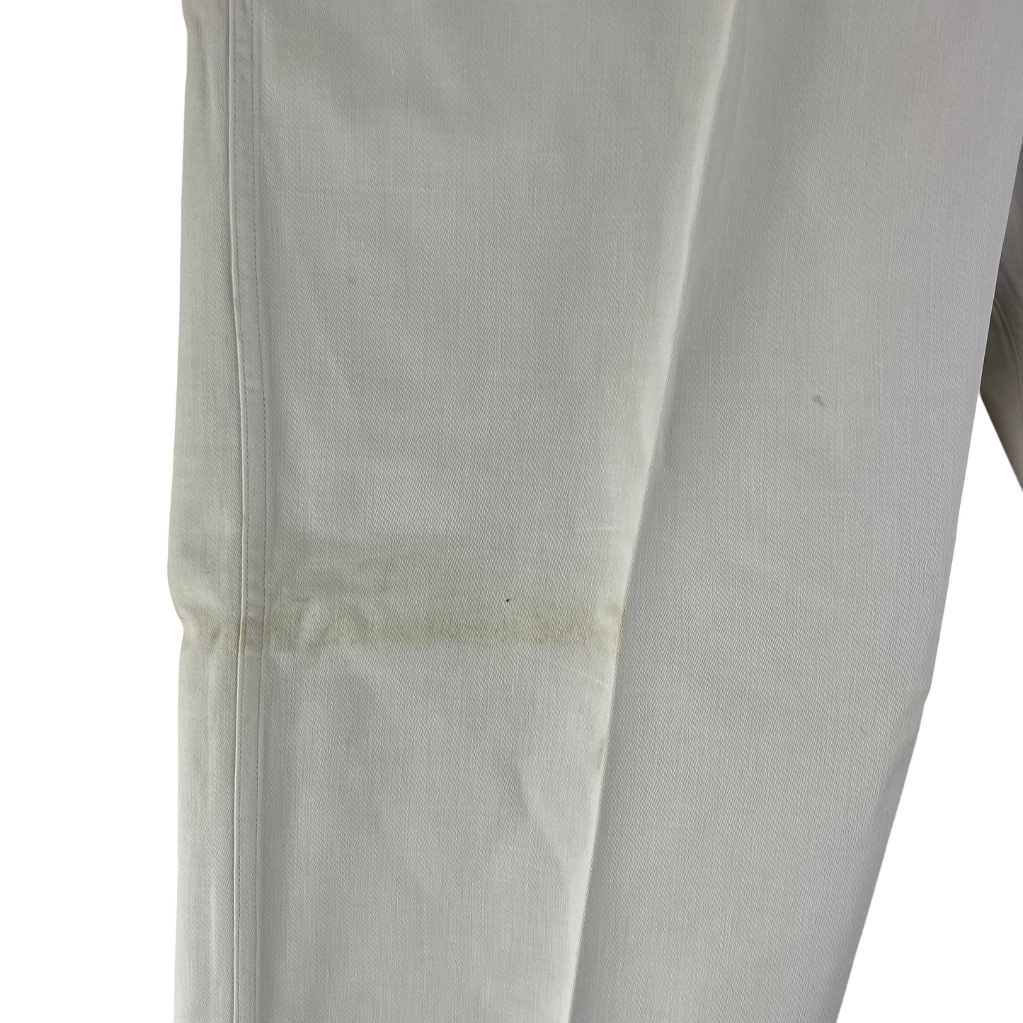 British Merchant Navy 50s Tropical White Trousers - W40 L32.5