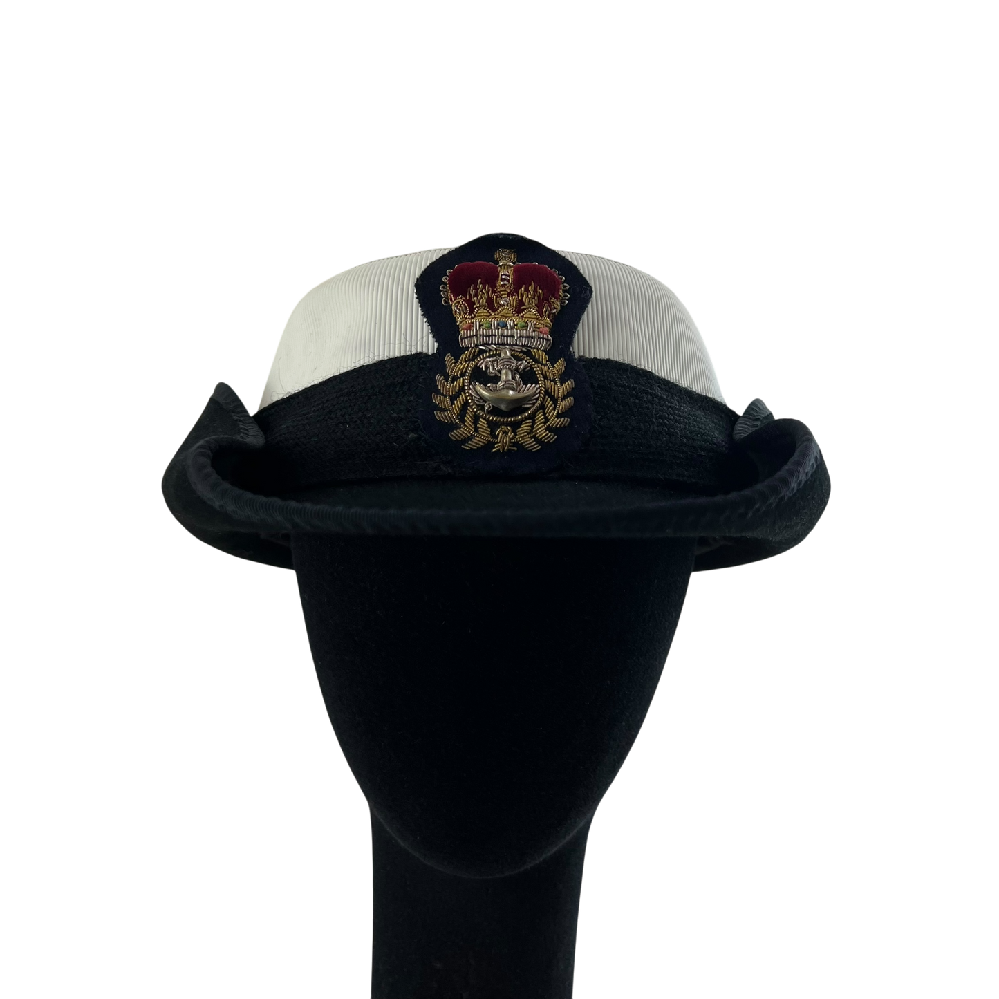 British Royal Navy Women's Officer's Tricorn Dress Cap - X Small 54cm