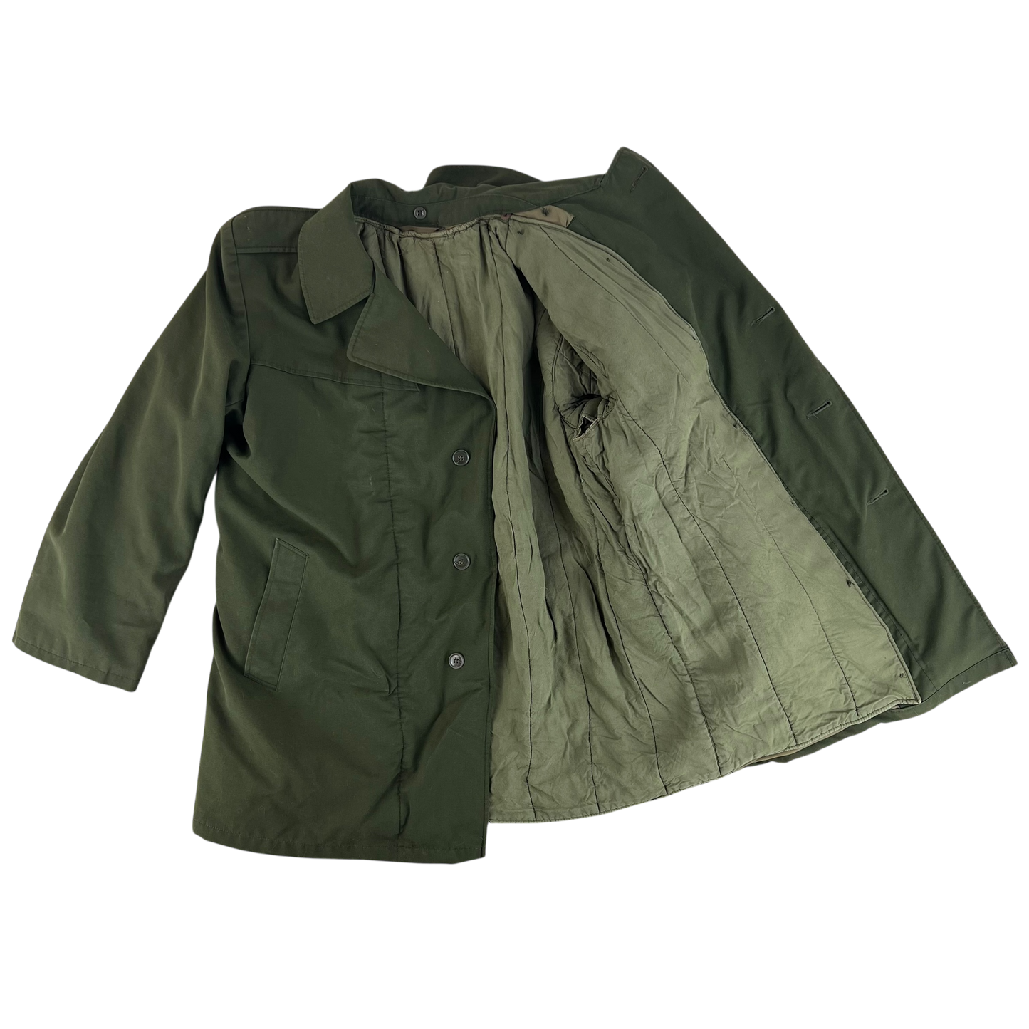 Czech Army Olive Green M85 Thermal Coat - Large