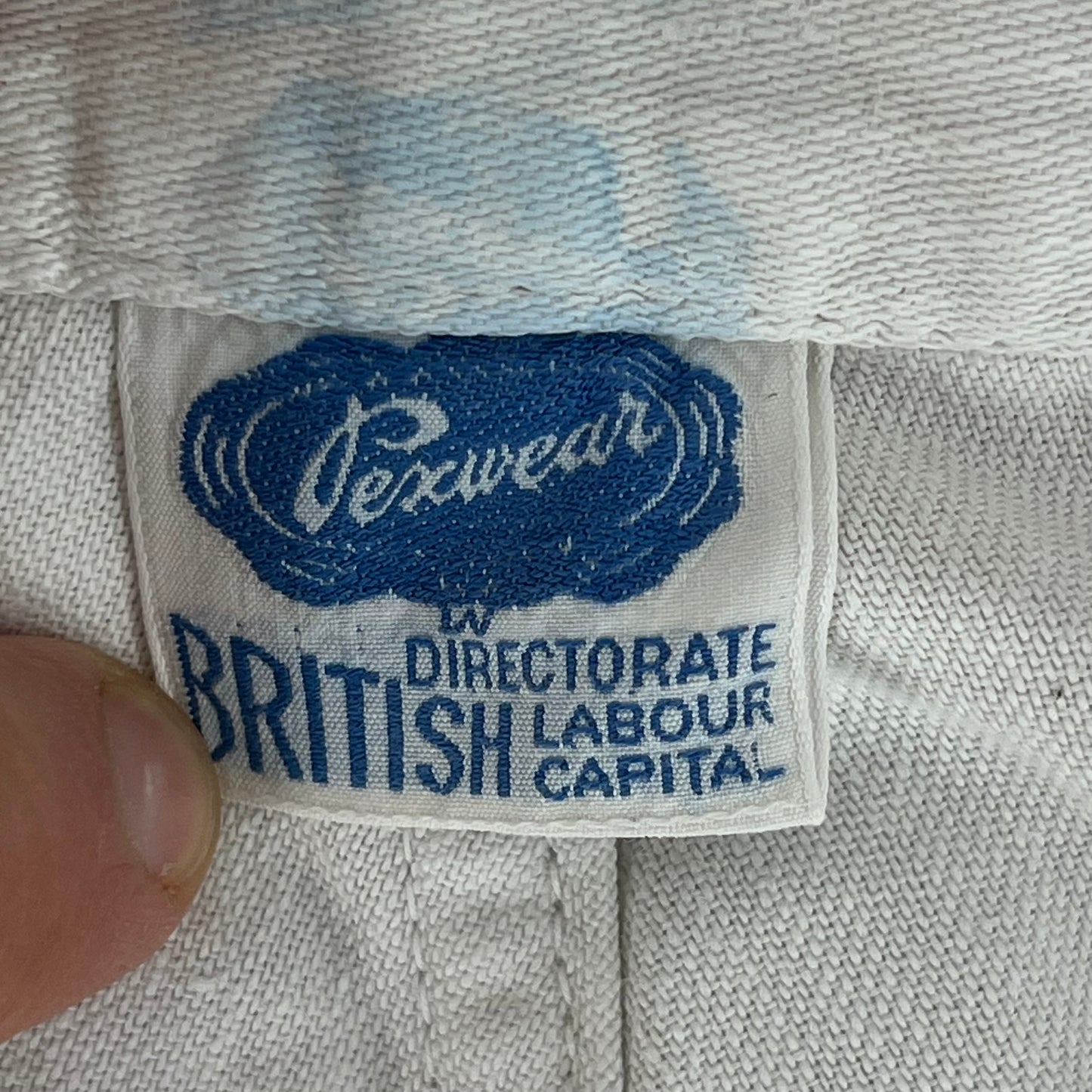 British Merchant Navy 50s Tropical White Trousers - W40 L32.5