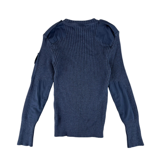British RAF Wool Crewneck Pullover Jersey Jumper - Large 112cm