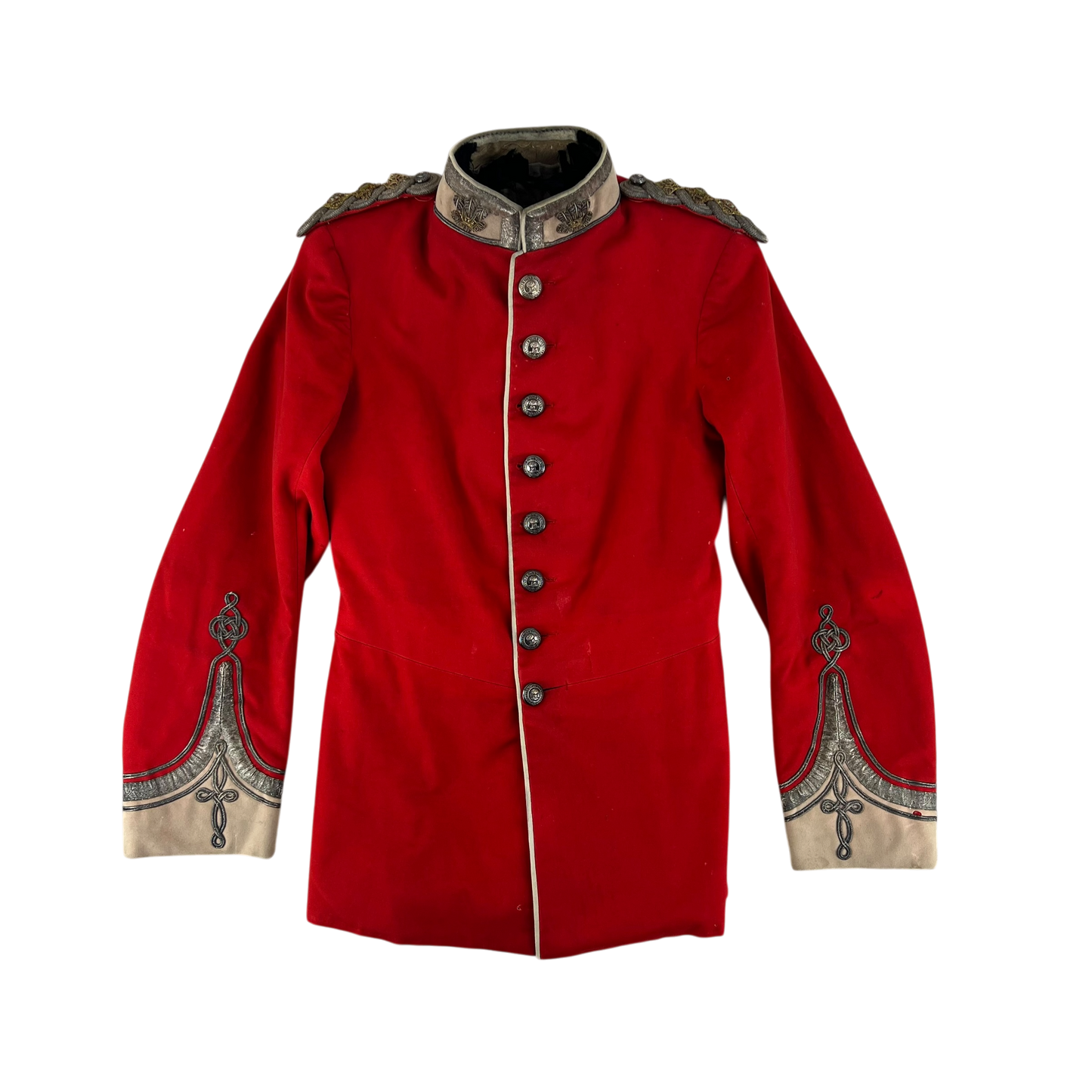British Army Victorian Officer's Scarlet Tunic - Cheshire Rifle Volunteers - Small