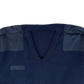 Dutch Navy Blue V Neck Pullover Jumper - Large