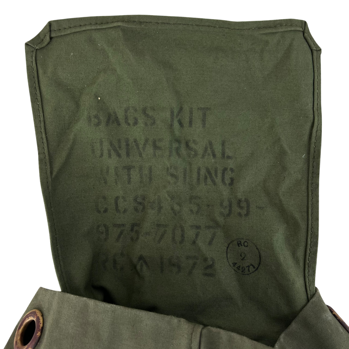 British Army 70s Olive Green Kit Bag - 35 x 15"