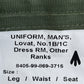 British Royal Marines Lovat Green No. 1B / 1C Dress Trousers