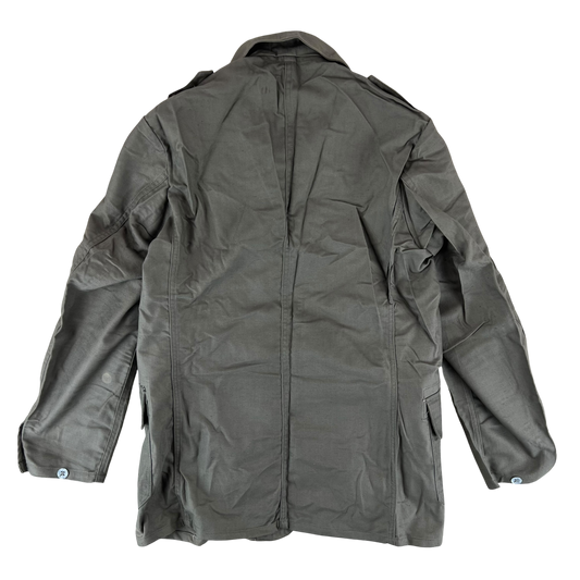 Swedish Army M40 "Grötrock" Brown Work Jacket - Medium