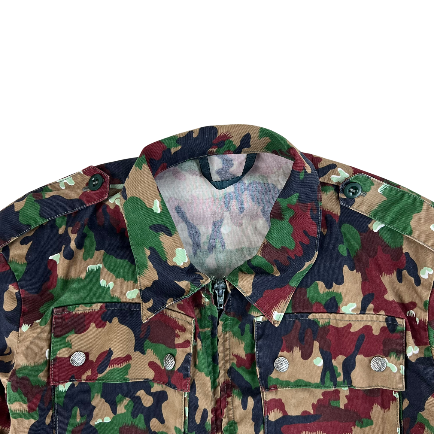 Swiss Army TAZ83 Alpenflage Camouflage Field Shirt - Medium